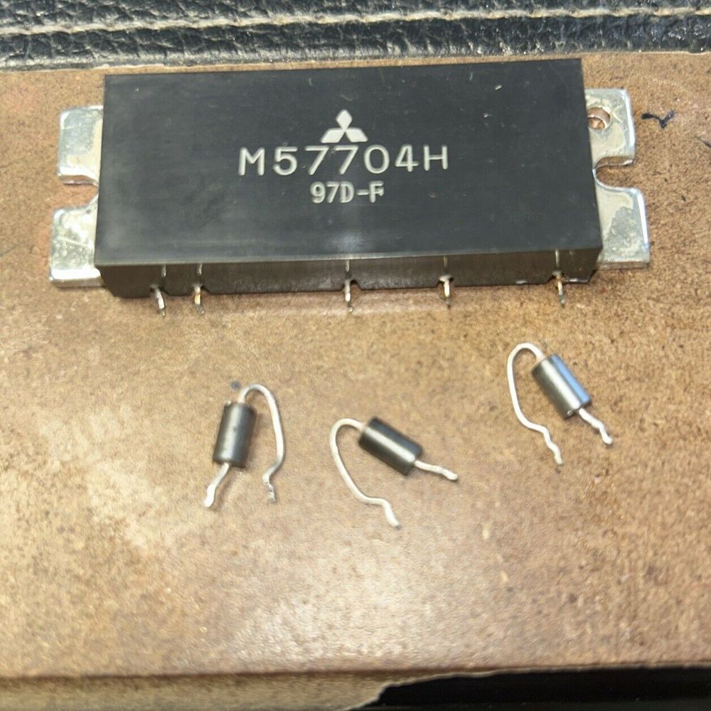 RF Power amplifier module Mitsubishi M57704H 97D - F